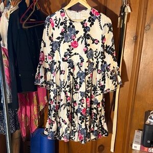 LA DoubleJ Vibrant Floral Dress